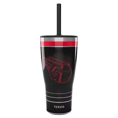 MLB Cleveland Guardians 30oz. Night Game Tumbler with Straw