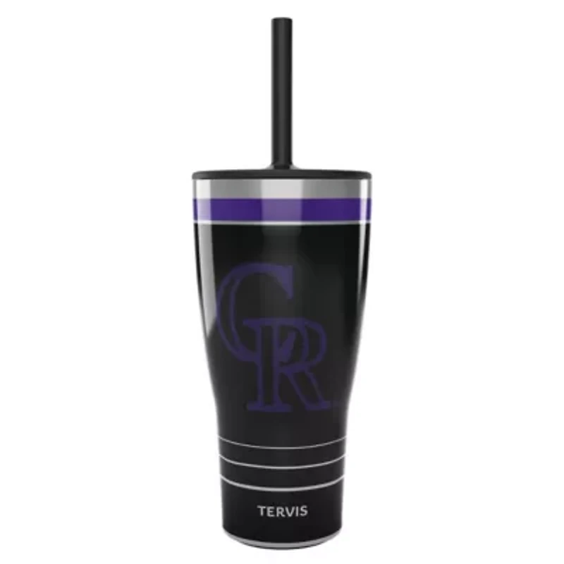 MLB Colorado Rockies 30oz. Night Game Tumbler with Straw