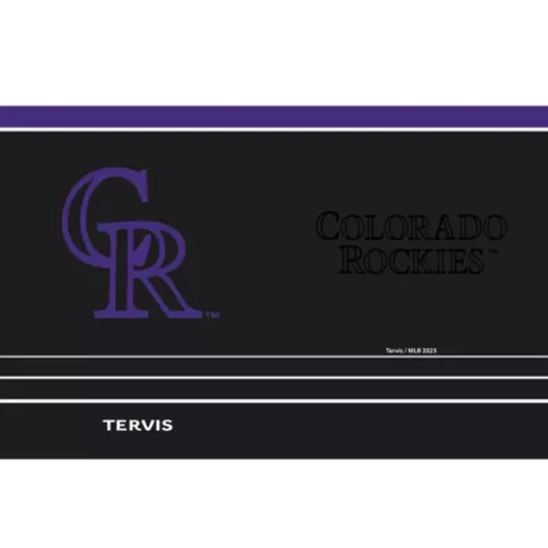 MLB Colorado Rockies 30oz. Night Game Tumbler with Straw