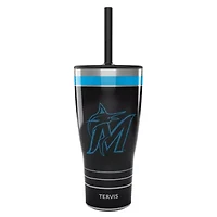 MLB Miami Marlins 30oz. Night Game Tumbler with Straw