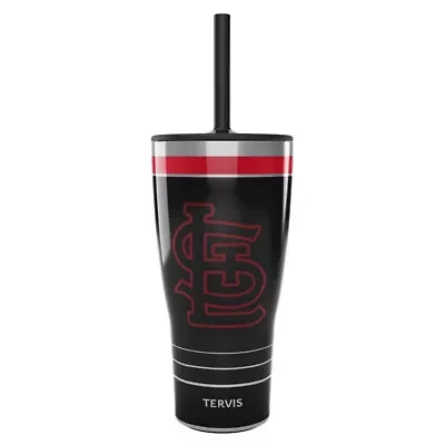 MLB St. Louis Cardinals 30oz. Night Game Tumbler with Straw