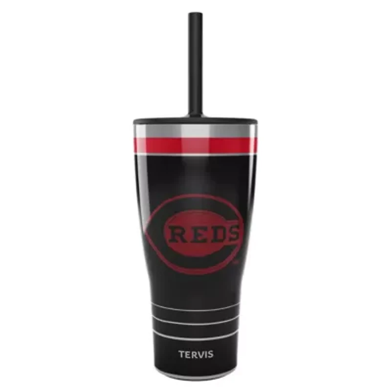MLB Cincinnati Reds 30oz. Night Game Tumbler with Straw