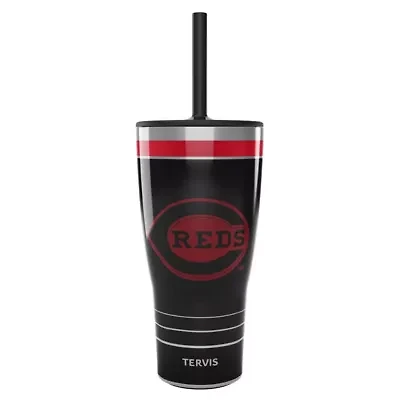 MLB Cincinnati Reds 30oz. Night Game Tumbler with Straw