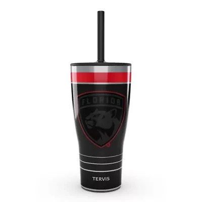NHL Florida Panthers 30oz. Night Game Stainless Tumbler with Straw