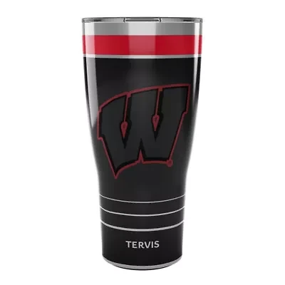 NCAA Wisconsin Badgers 30oz. Night Game Tumbler