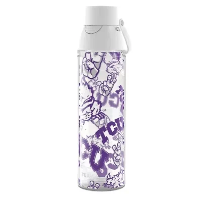 NCAA TCU Horned Frogs 24oz. Allover Venture Lite Water Bottle