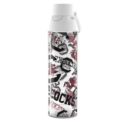 NCAA South Carolina Gamecocks 24oz. Allover Venture Lite Water Bottle