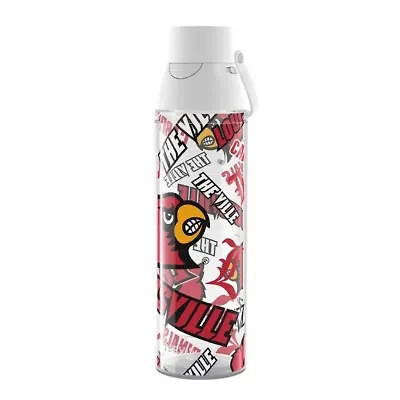 NCAA Louisville Cardinals 24oz. Allover Venture Lite Water Bottle
