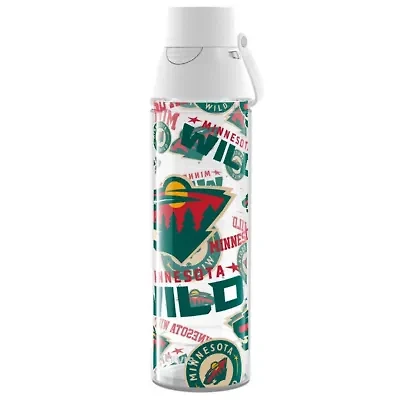 NHL Minnesota Wild 24oz. Allover Venture Lite Water Bottle