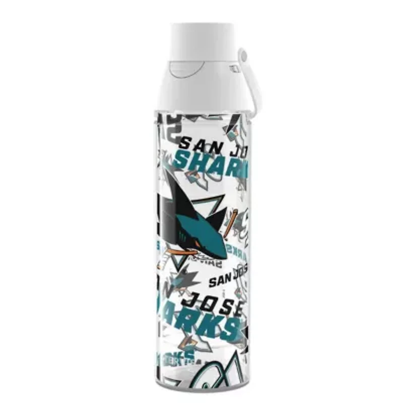 NHL San Jose Sharks 24oz. Allover Venture Lite Water Bottle