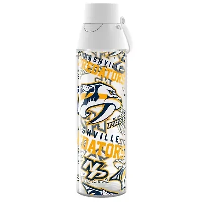 NHL Nashville Predators 24oz. Allover Venture Lite Water Bottle