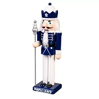 NHL Toronto Maple Leafs 12" Wooden Nutcracker Statue