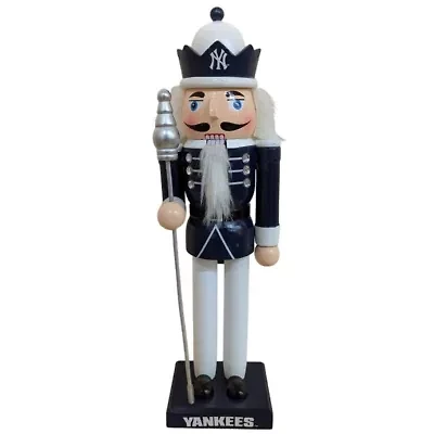 MLB New York Yankees 12" Wooden Nutcracker Statue