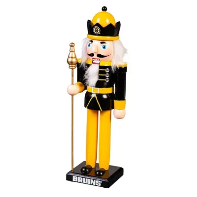 NHL 12" Wooden Nutcracker Statue