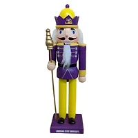 NCAA LSU Tigers 12" Wooden Nutcracker Statue