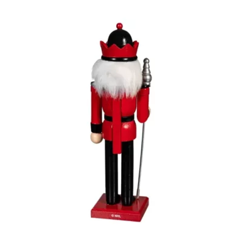 NHL Chicago Blackhawks 12" Wooden Nutcracker Statue