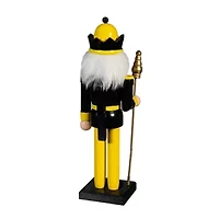 NCAA Iowa Hawkeyes 12" Wooden Nutcracker Statue