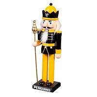 NHL Pittsburgh Penguins 12" Wooden Nutcracker Statue