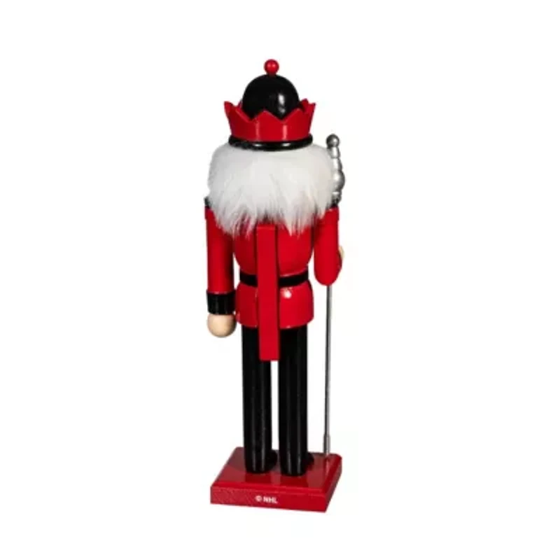 NHL Detroit Wings 12" Wooden Nutcracker Statue