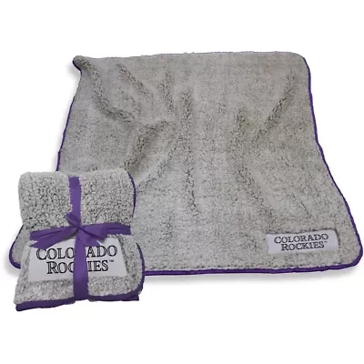 MLB Colorado Rockies 50" x 60" Frosty Fleece Team Blanket