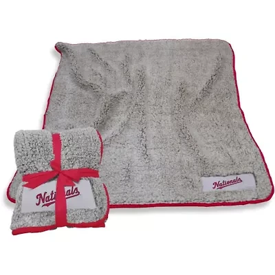 MLB Washington Nationals 50" x 60" Frosty Fleece Team Blanket
