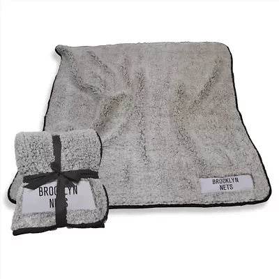 NBA Brooklyn Nets 50" x 60" Frosty Fleece Team Blanket