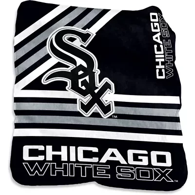 Chicago White Sox MLB Chicago Sox 50'' x 60'' Plush Raschel Throw Blanket