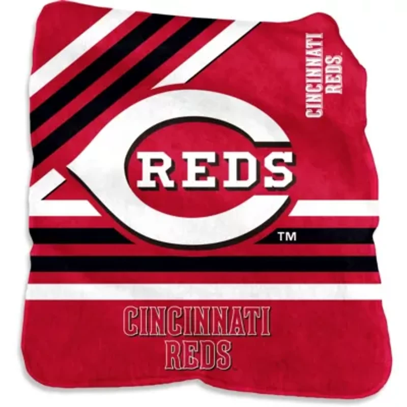 MLB Cincinnati Reds 50'' x 60'' Plush Raschel Throw Blanket