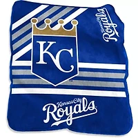MLB Kansas City Royals 50'' x 60'' Plush Raschel Throw Blanket