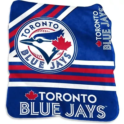 Toronto Blue Jays MLB Toronto Jays 50'' x 60'' Plush Raschel Throw Blanket