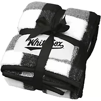 Chicago White Sox MLB Chicago Sox 50'' x 60'' Buffalo Check Frosty Fleece Blanket