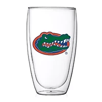 NCAA Florida Gators 15oz. Double Wall Thermo Glass