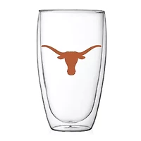 NCAA Texas Longhorns 15oz. Double Wall Thermo Glass