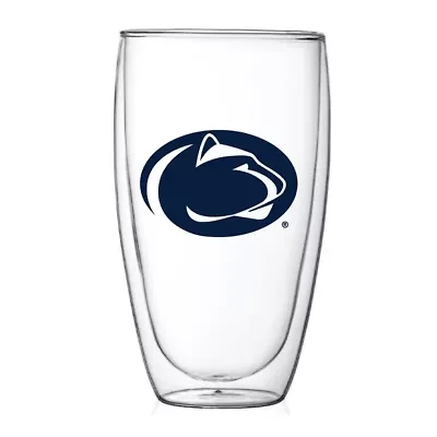 NCAA Penn State Nittany Lions 15oz. Double Wall Thermo Glass