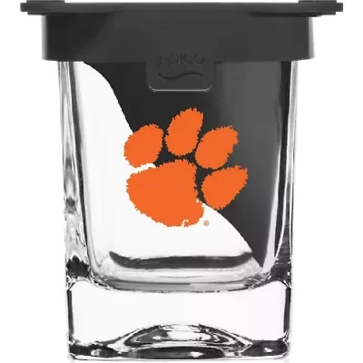 NCAA Clemson Tigers 10oz. Ice Wedge Glass
