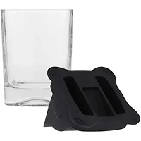 NCAA Kansas Jayhawks 10oz. Ice Wedge Glass