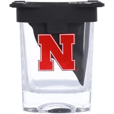 NCAA Nebraska Huskers 10oz. Ice Wedge Glass