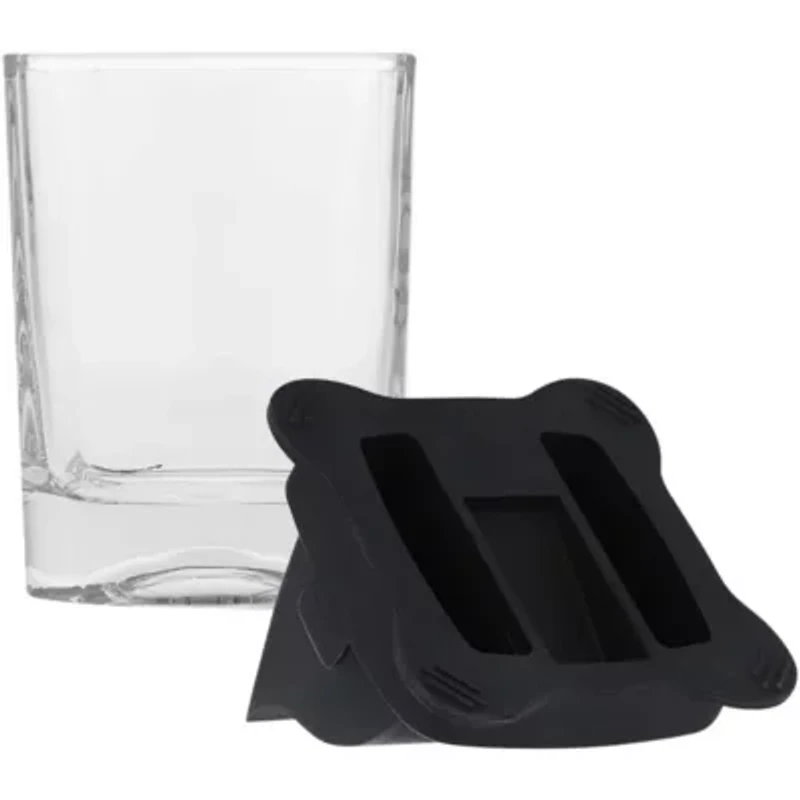 NCAA Ole Miss Rebels 10oz. Ice Wedge Glass