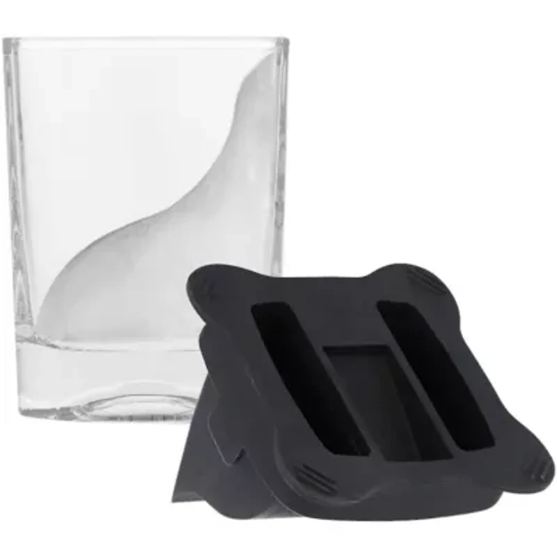 NCAA Ole Miss Rebels 10oz. Ice Wedge Glass