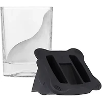 NCAA Ole Miss Rebels 10oz. Ice Wedge Glass