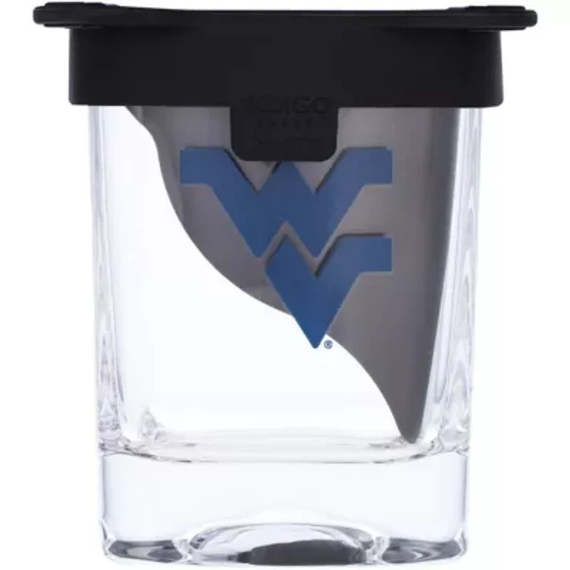 NCAA West Virginia Mountaineers 10oz. Ice Wedge Glass