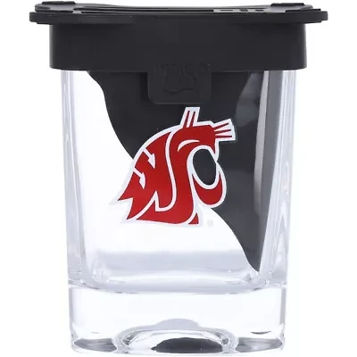 NCAA Washington State Cougars 10oz. Ice Wedge Glass