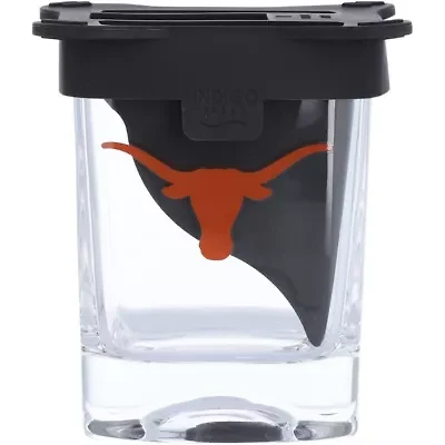 NCAA Texas Longhorns 10oz. Ice Wedge Glass