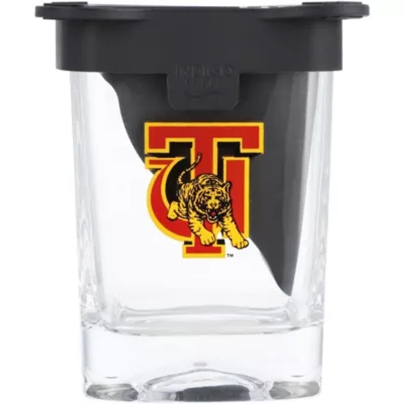 NCAA Tuskegee Golden Tigers 10oz. Ice Wedge Glass