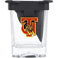 NCAA Tuskegee Golden Tigers 10oz. Ice Wedge Glass