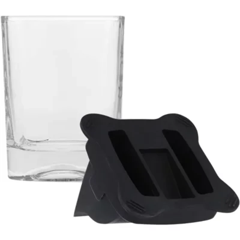 NCAA Tuskegee Golden Tigers 10oz. Ice Wedge Glass