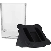 NCAA Tuskegee Golden Tigers 10oz. Ice Wedge Glass