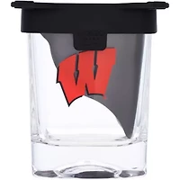 NCAA Wisconsin Badgers 10oz. Ice Wedge Glass