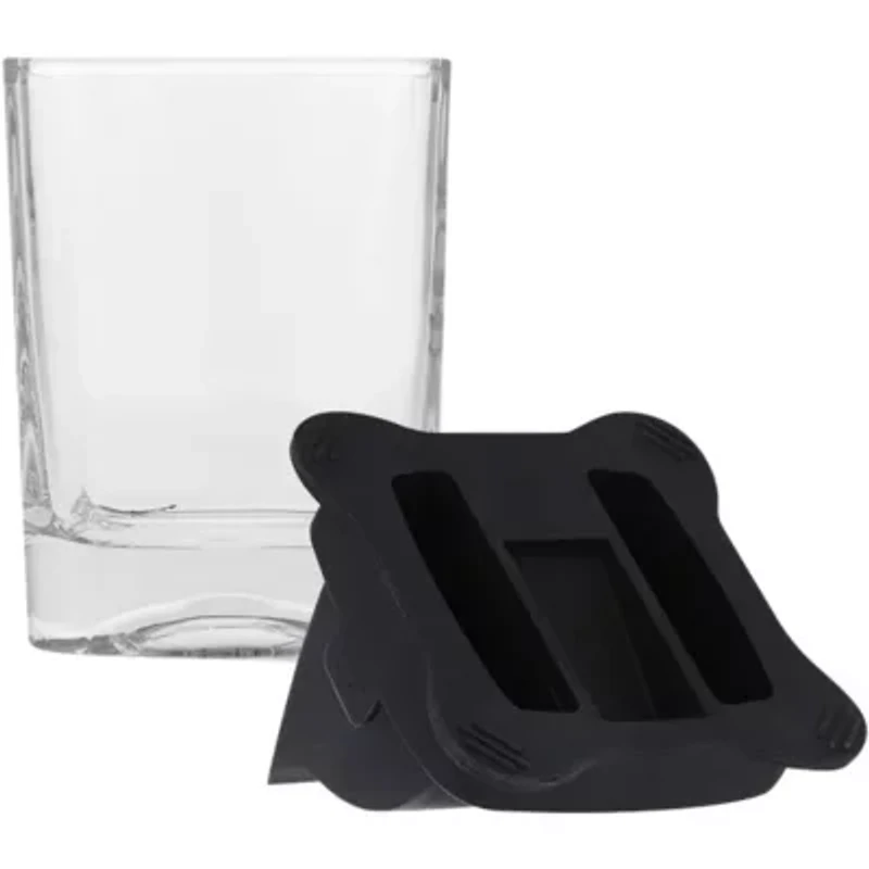 NCAA Hampton Pirates 10oz. Ice Wedge Glass