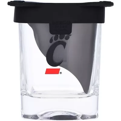 NCAA Cincinnati Bearcats 10oz. Ice Wedge Glass